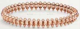 玫瑰金中号手镯无钻8MM