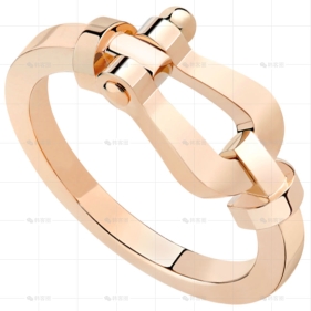 戒指玫瑰金中号2.3MM