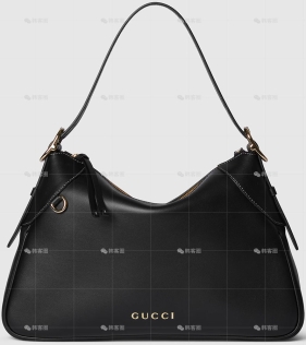 GG EMBLEM中号肩背包