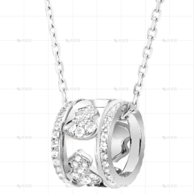 WULU项链白金钻石