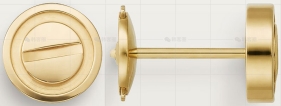LOVE耳钉黄金7.2MM