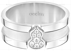 WULU戒指白金钻石