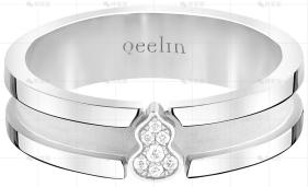 WULU戒指白金钻石