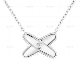 欢缘项链白金钻石