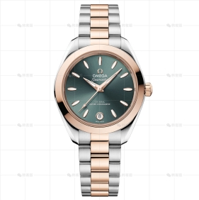 海马30MM机械精钢玫瑰金