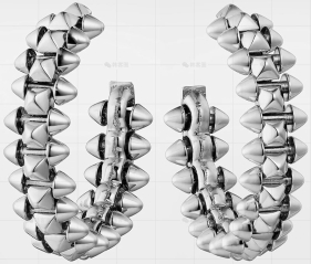 小号耳环白金23MM