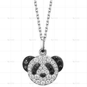 BOBO项链白金钻石