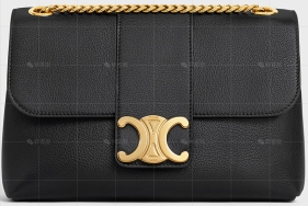 VICTOIRE中号柔软牛皮革手袋