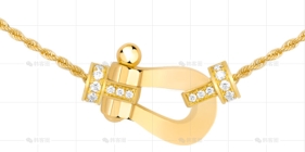 项链黄金中号镶钻