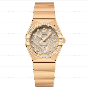 星座28MM石英黄金钻石