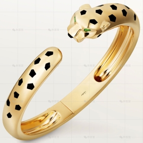 猎豹手镯中号黄金