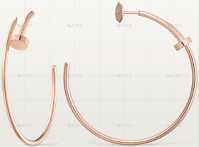 大号耳环玫瑰金43.6MM