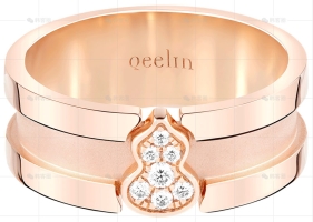 WULU戒指玫瑰金钻石