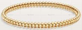黄金小号手镯无钻6.4MM