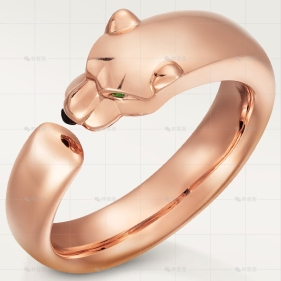 小号玫瑰金戒指7.4MM