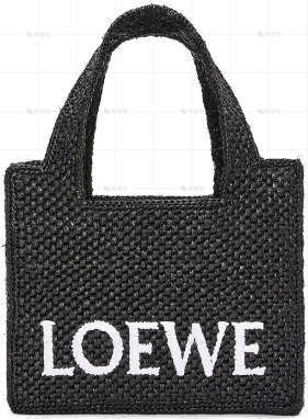 迷你拉菲草LOEWE FONT TOTE手袋