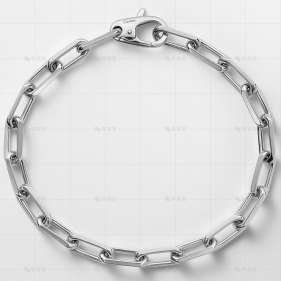 中号白金手链