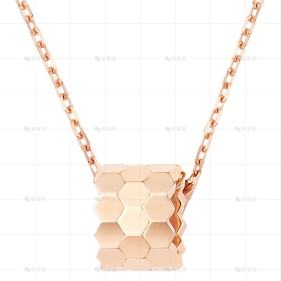 爱巢小号项链玫瑰金