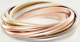 7环3色戒指1.5MM